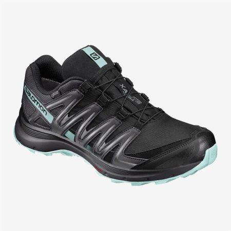 Salomon XA LITE GTX W Womens Trail Running Shoes Black UK LFWV